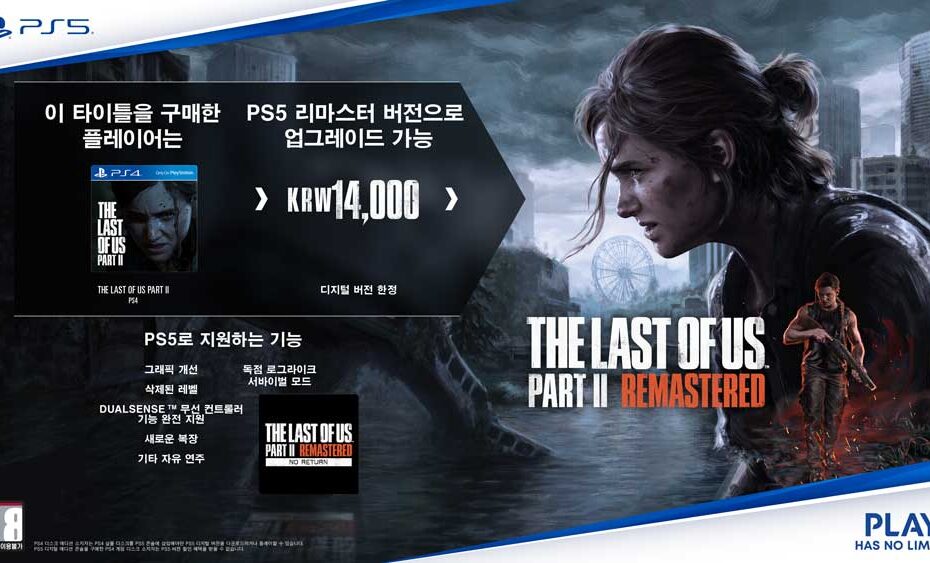 더-라스트-오브-어스-파트-2-플스-ps5-ps4-해상도-프레임-차이-로그라이크-생존-모드-노리턴