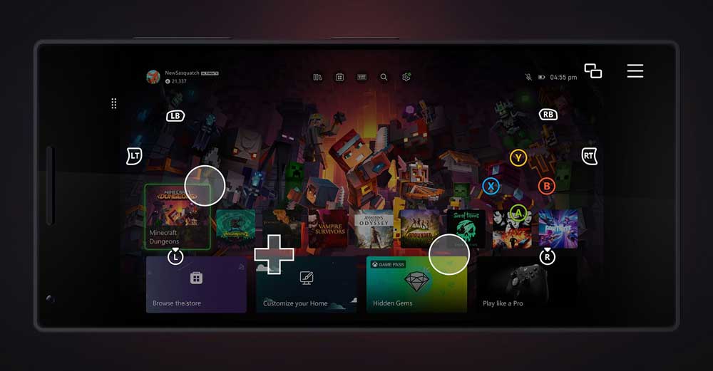 xbox-리모트-터치-조작-업데이트