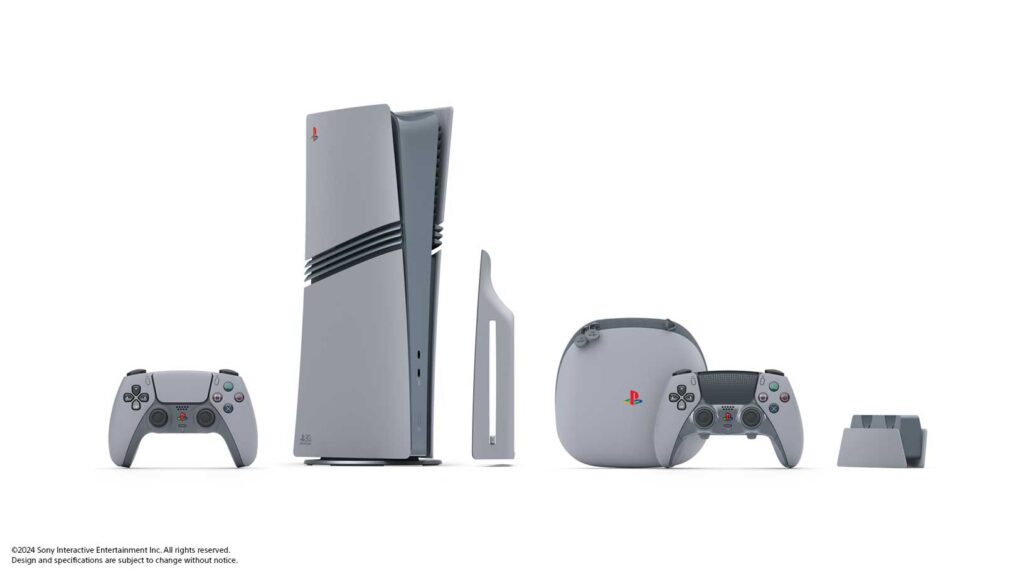플스-30주년-기념-ps5-프로-한정판-컬렉션-번들-정보-PlayStation-5-Pro-플레이스테이션-콘솔-듀얼센스-엣지-충전-수직-스탠드