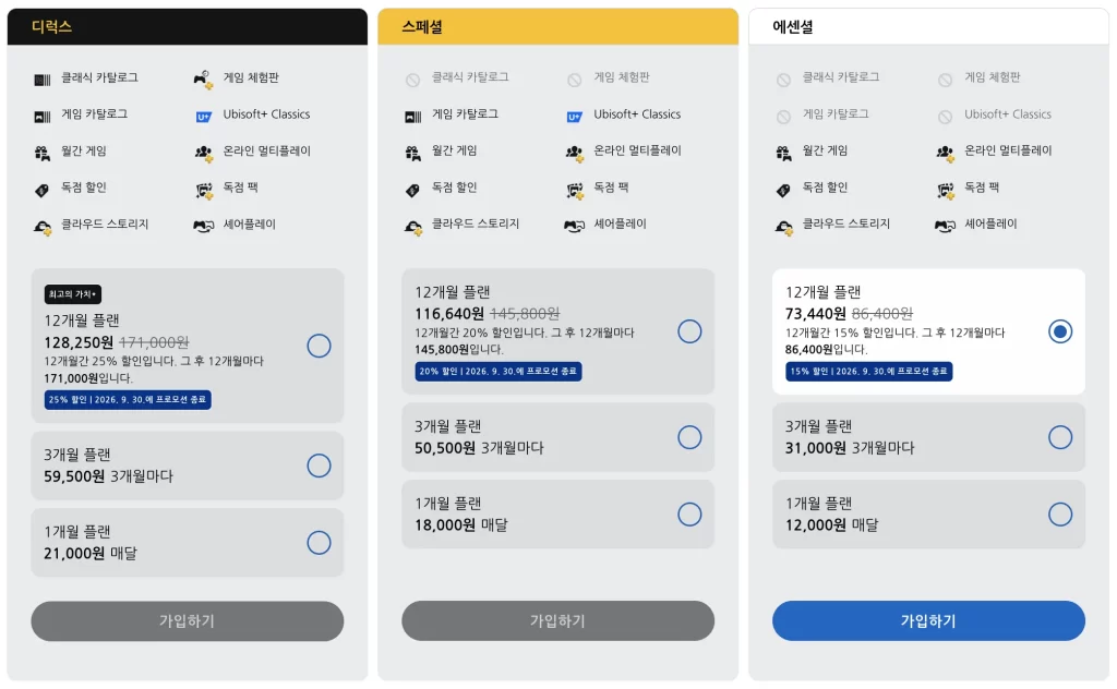 ps-plus-할인-주기-플스-플러스-에센셜-스페셜-디럭스-2026년-9월-30일까지